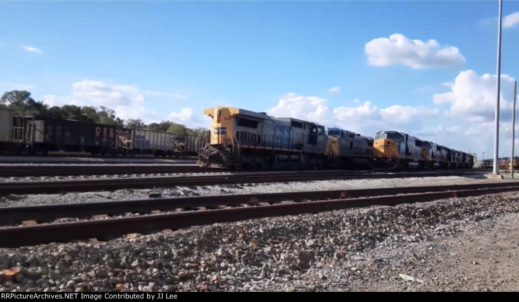 CSX Winston Yard Locomotive Storage